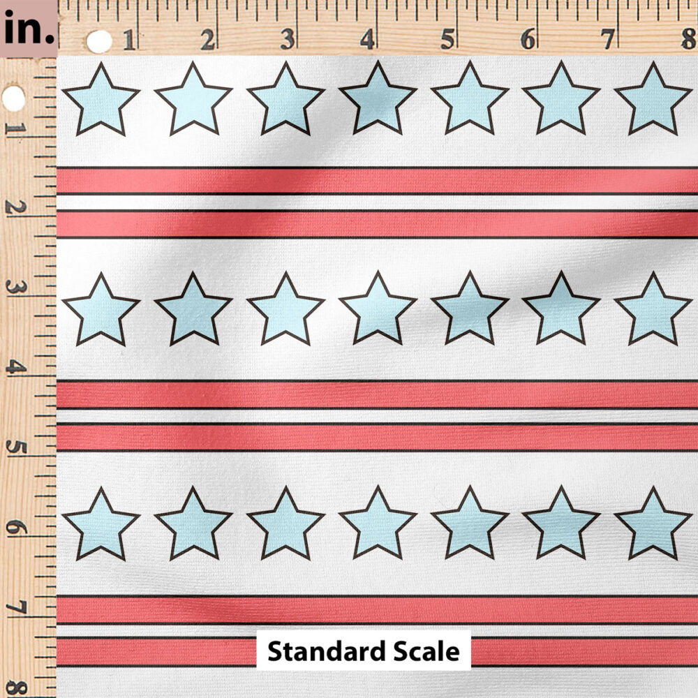 Ruler Scale for Stars and Stripes by Julie Storie Designs